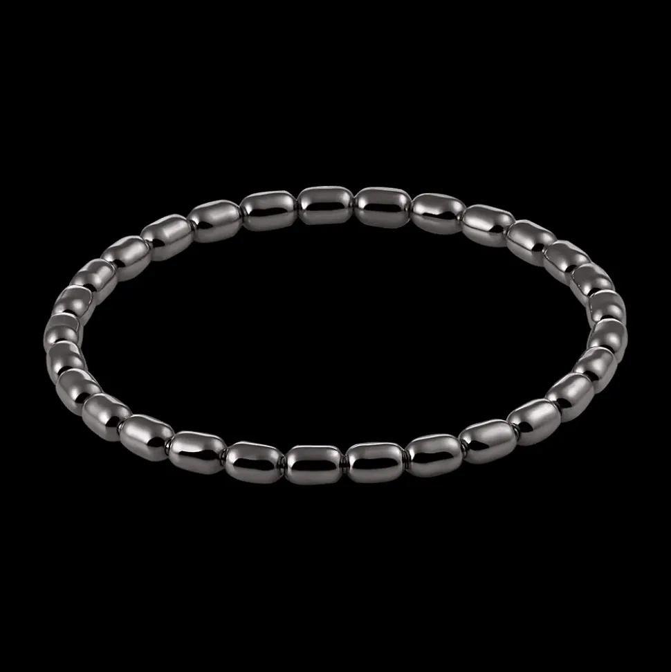Armband Stretchy Zwart Goud