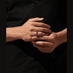 Capture In Motion Ring Rose goud & Titanium