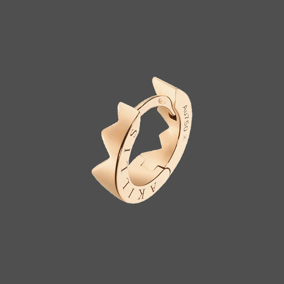 Capture Light Mini Earcuff Right Rose goud