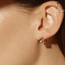 Capture Light Mini Earcuff Right Rose goud
