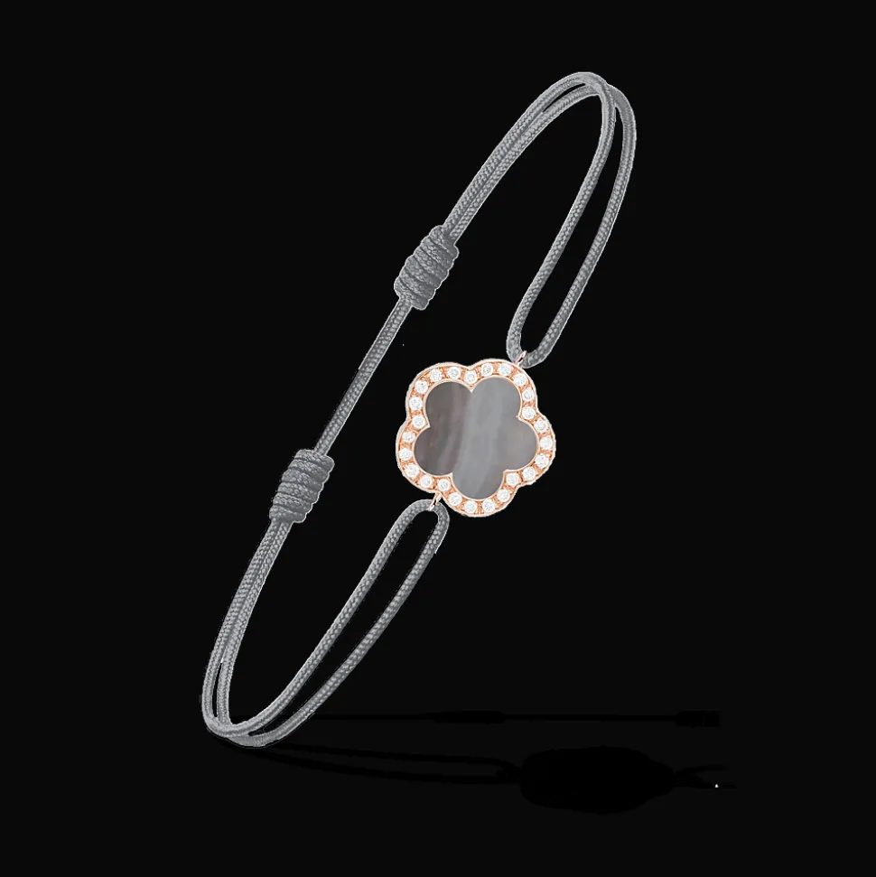 Cesare Pompanon Bracelet Fiore Di Mamma Gris