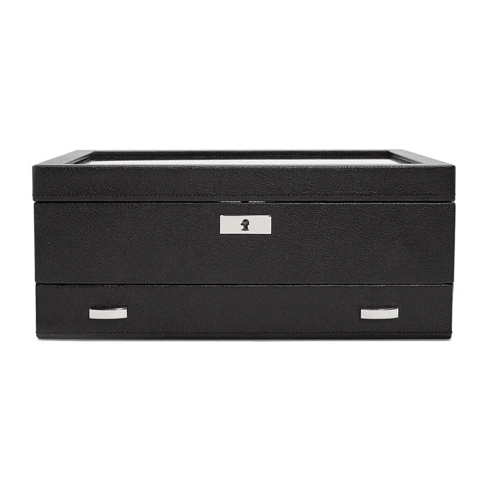 Classic 10 Piece Watch Box With Drawer