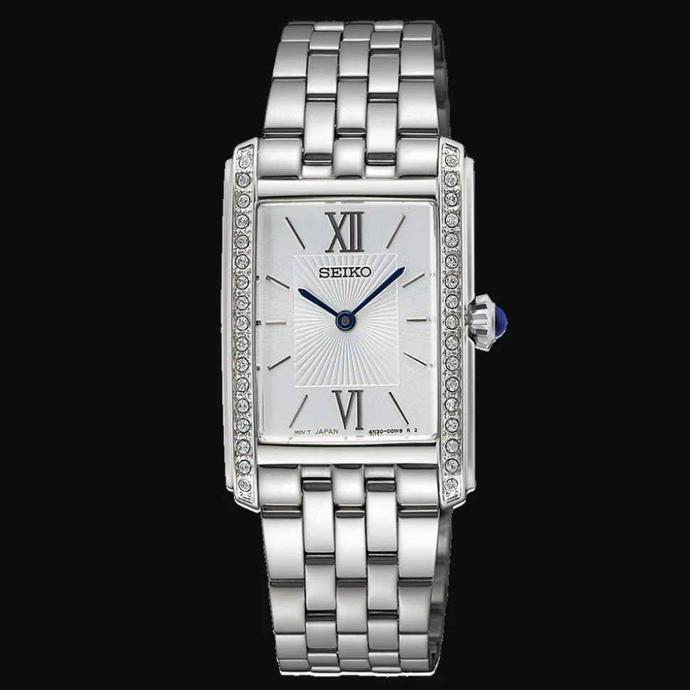Dames Staal Bracelet Wit