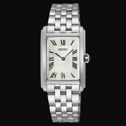Dames Staal Quartz