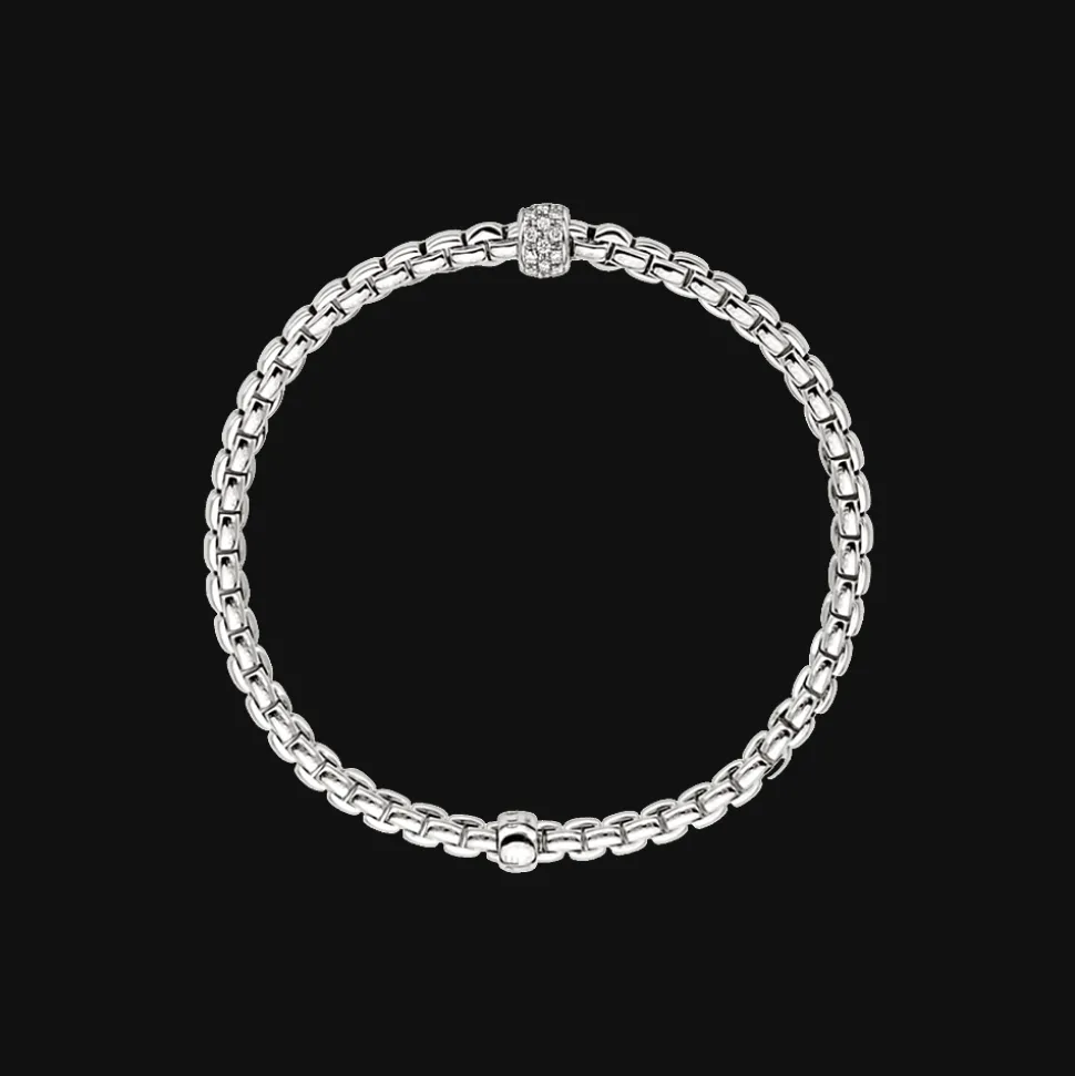 Eka Armband 18kt Witgoud Diamant