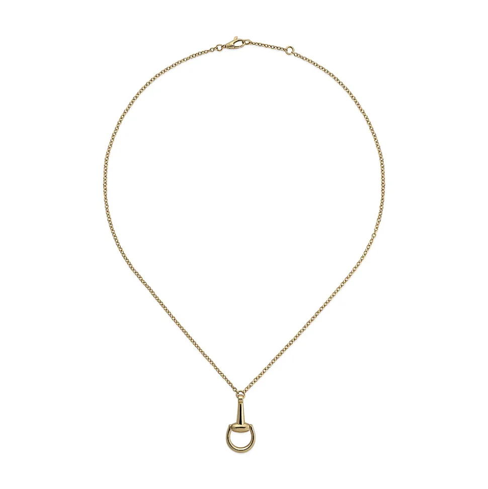 Horsebit Diamond Chain Necklace