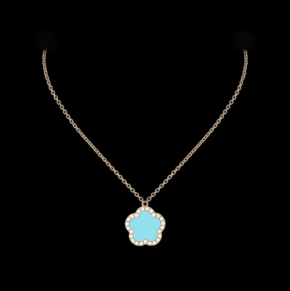 ketting Fiore Di Mamma Turquoise
