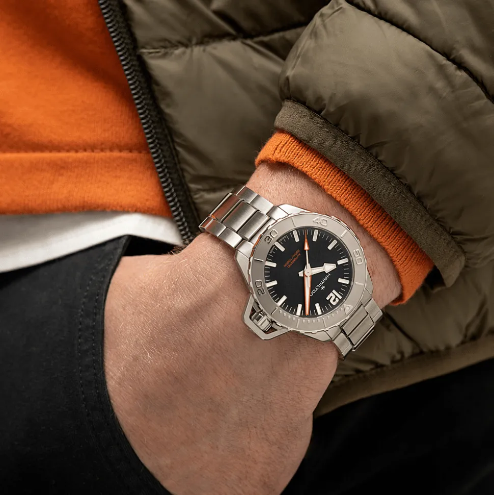 Khaki Navy Frogman Auto