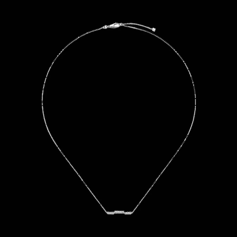 Link To Love Ketting 18kt Witgoud Diamant