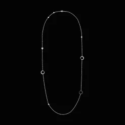 Mezzaluna Ketting Witgoud