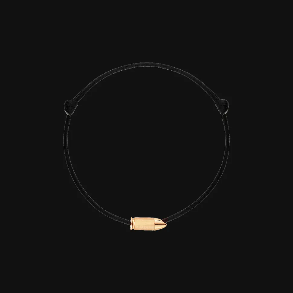 Mini Bang Bang Cord Armband Rose goud