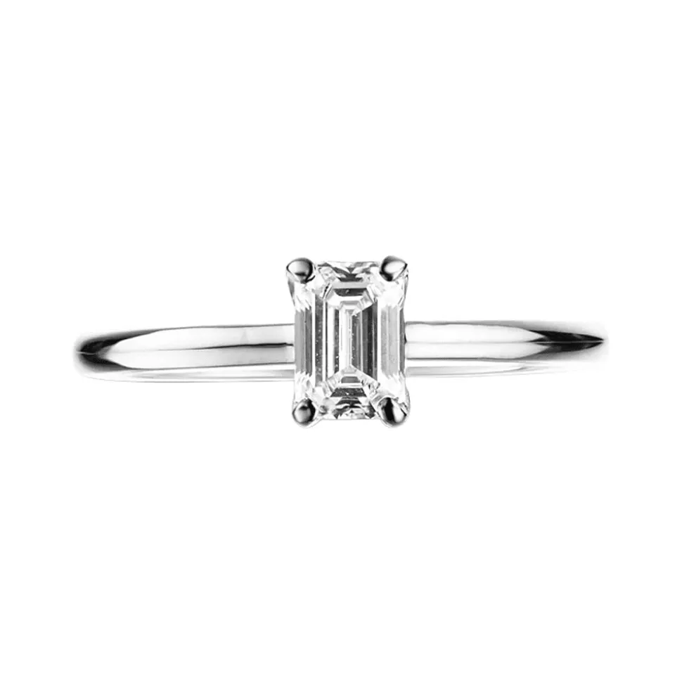Odrie Bright World Ring - Emerald cut - 0.70CT