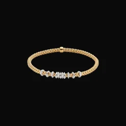 Prima Armband 18kt Geel goud Diamant