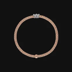 Prima Armband 18kt Rose goud Diamant