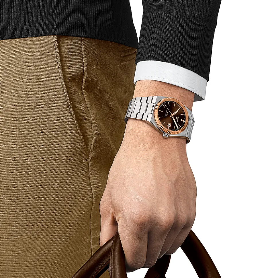 PRX Powermatic 80 Steel & 18K Gold Bezel 40mm