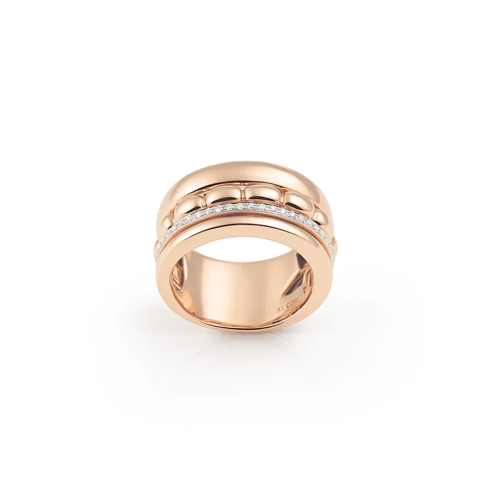 Ring La Piazza Roosgoud Diamant