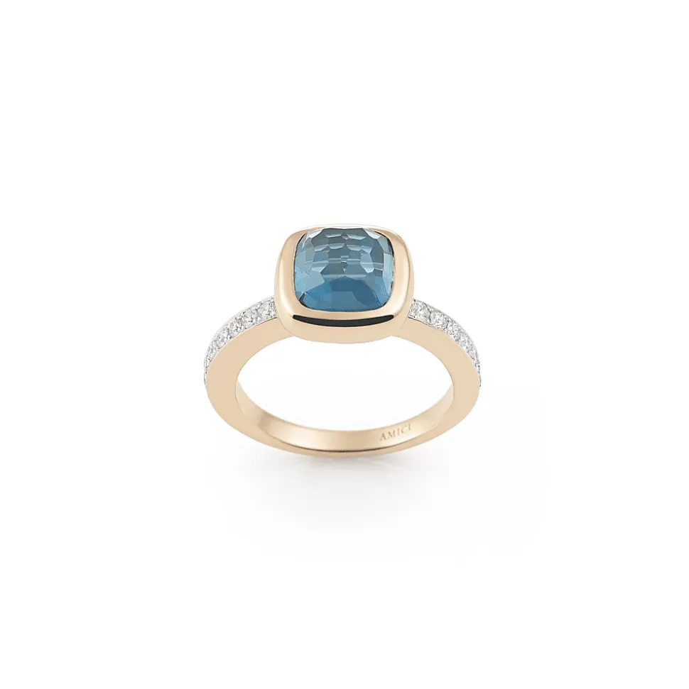 Ring Topaz London Blue NR748TLBR