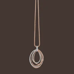 Serenata Hanger Rose goud Diamant