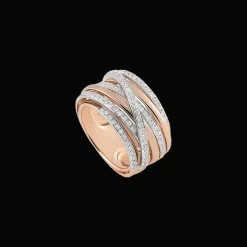 Serenata Ring Rose goud Diamant