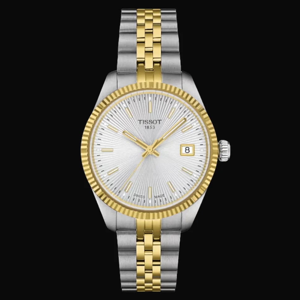 Tissot Ballade Jaune Argent