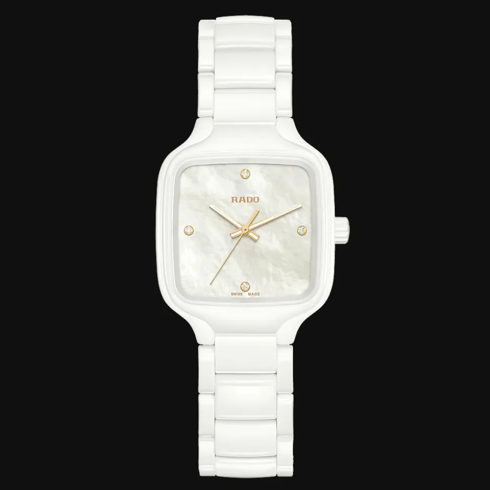 True Square Ladies Quartz Diamonds