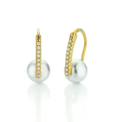 Yana Nesper Eartuds With Diamonds Gold